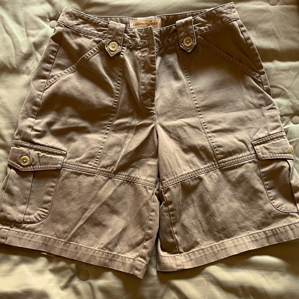 Vintage Victoria Secret London Jean Chino Shorts Size 6